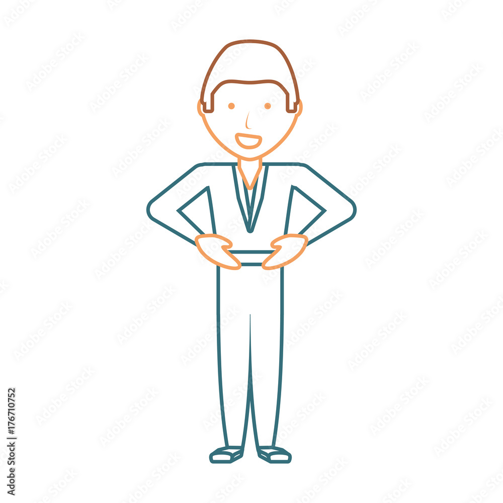 man  vector illustration