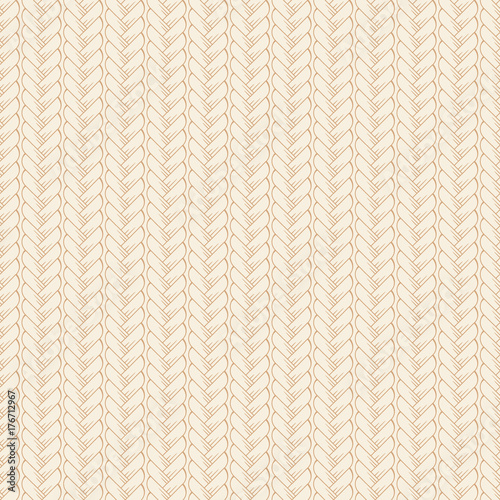 Abstract braids vector seamless pattern
