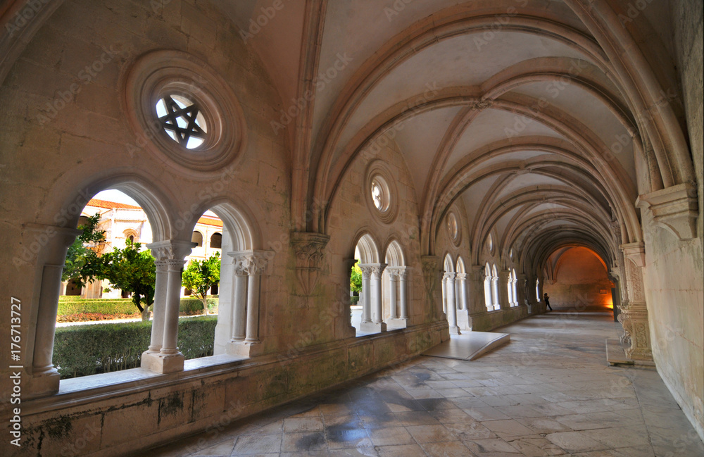 The Alcobaça Monastery   - Roman Catholic church located in the town of Alcobaça, Portugal.
