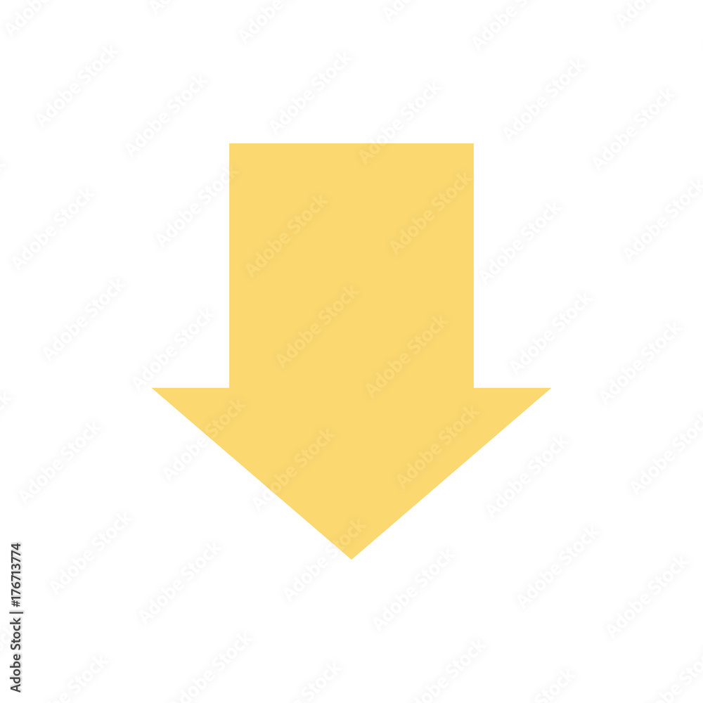 Pointer, arrow in modern flat style. Arrow button isolated on white background. Symbol for web design, site, app, UI. Pointer, arrow in modern flat style. Arrow button isolated on white background. Symbol for web design, site, app, UI.
