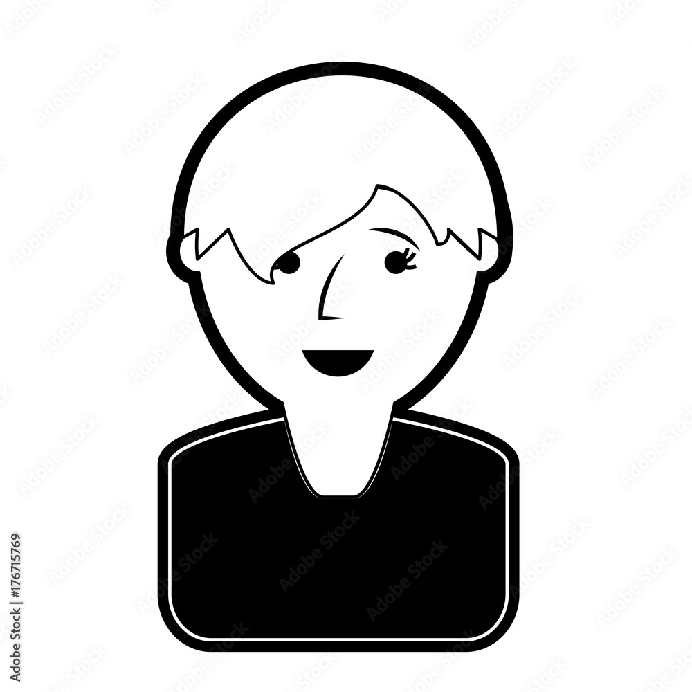 cartoon man icon cartoon man icon