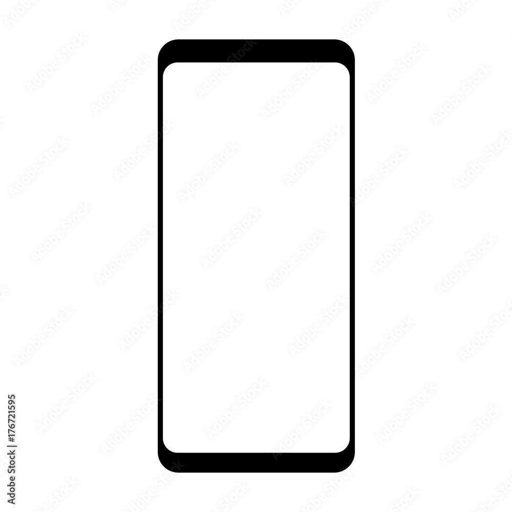 Rounded Edge Frameless Phone concept Rounded Edge Frameless Phone concept