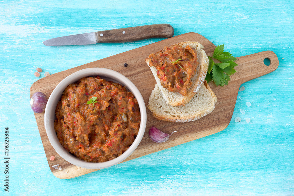 Gemüse- Aufstrich Stock Photo | Adobe Stock