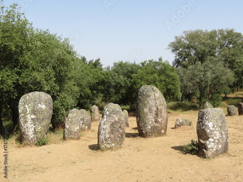 Portugal - Monolithes du Cromlech des Almendres -