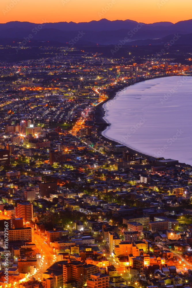 Fototapeta premium Hakodate night view