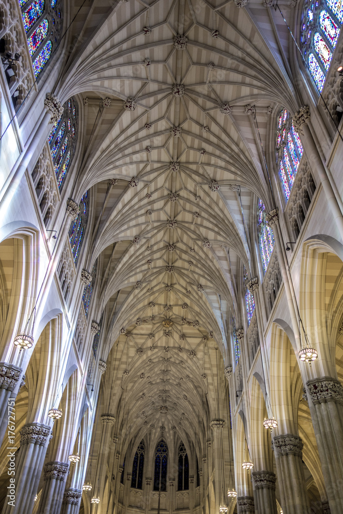 The Cathedral of St. Patrick is a Neo-Gothic-style Roman Catholic cathedral church and a prominent landmark of New York