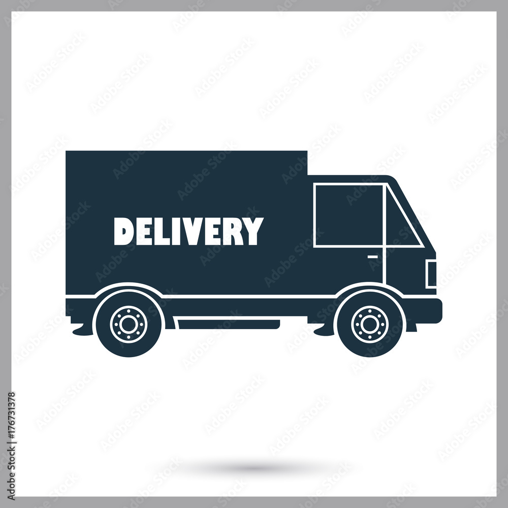 Delivery track simple icon for web and mobile design Delivery track simple icon for web and mobile design