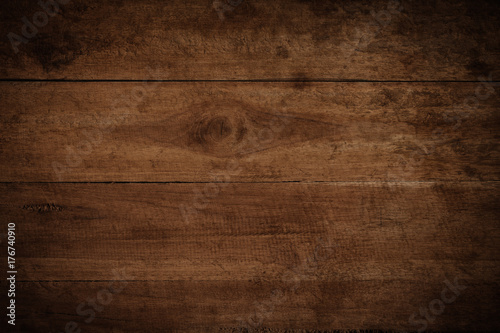 Old grunge dark textured wooden background,The surface of the old brown wood texture