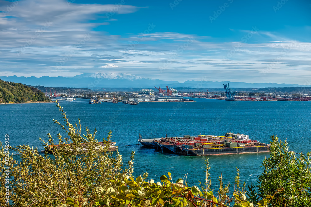 Port And Mountain Lanscape HDR 3