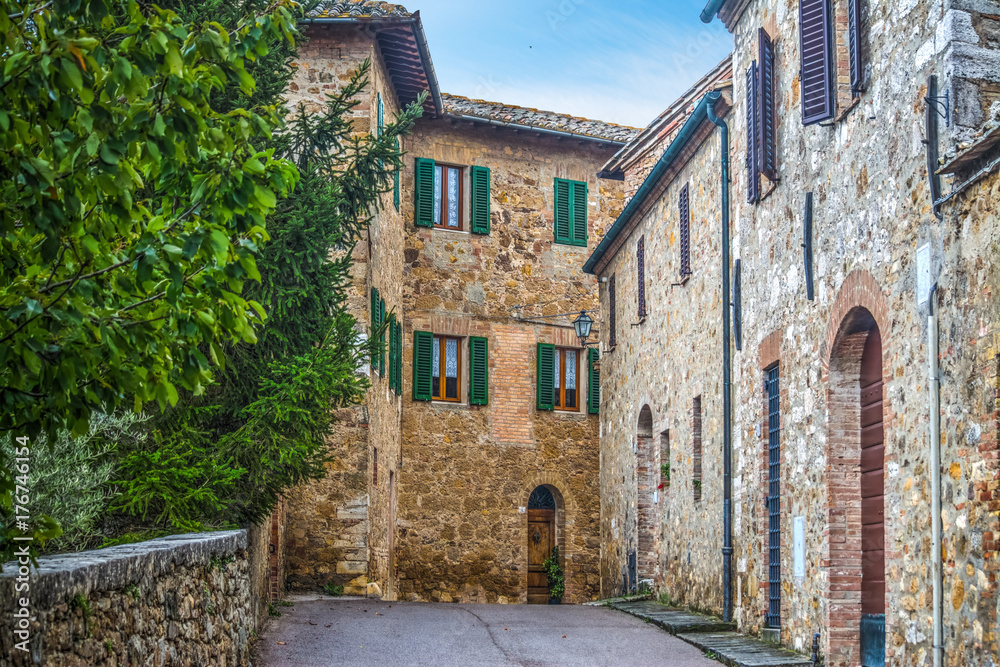 Picturesque corner in Tuscany