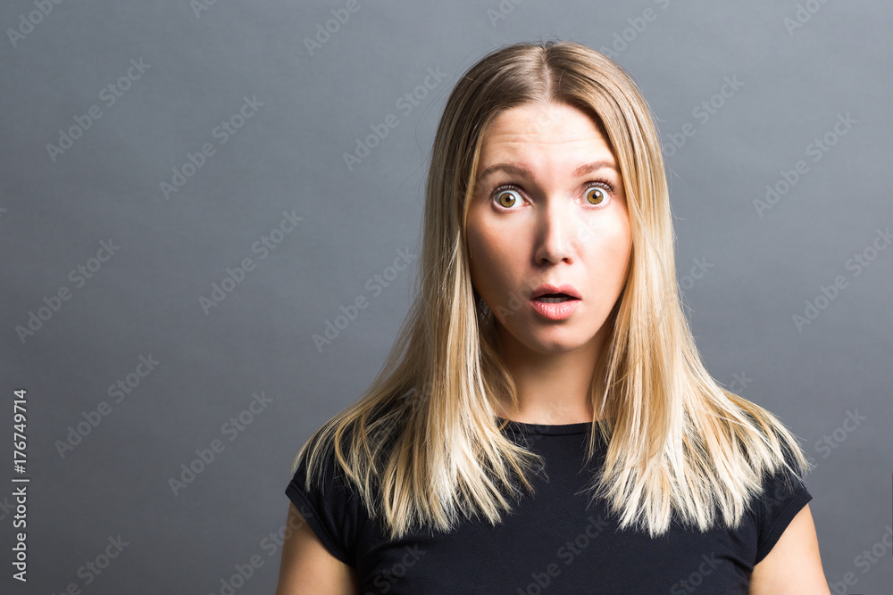 the girl is in shock the girl is in shock