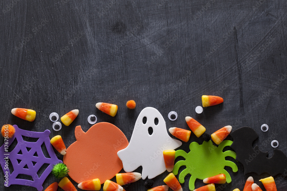 Obraz premium Halloween celebration background