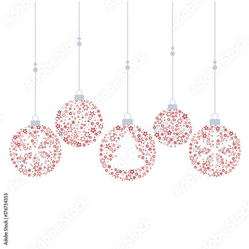 Christmas balls decoration