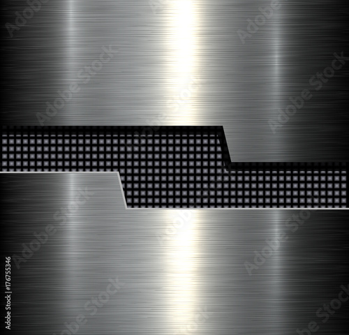 Metal background texture silver