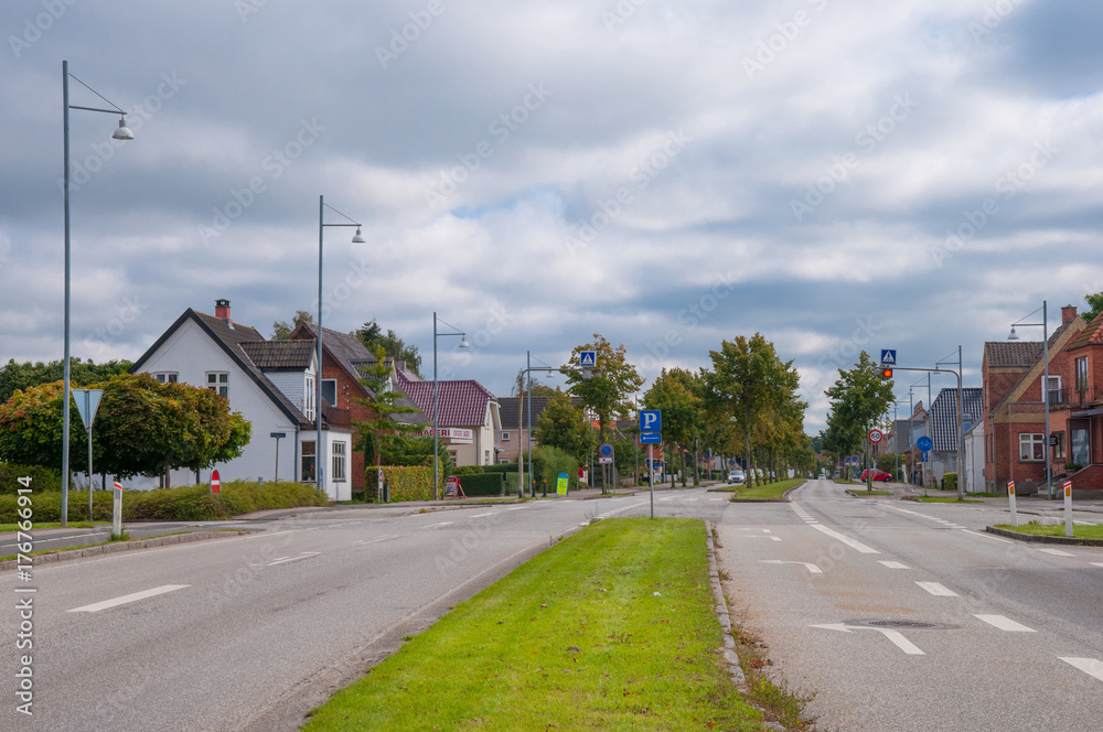 Town of Soroe in Denmark