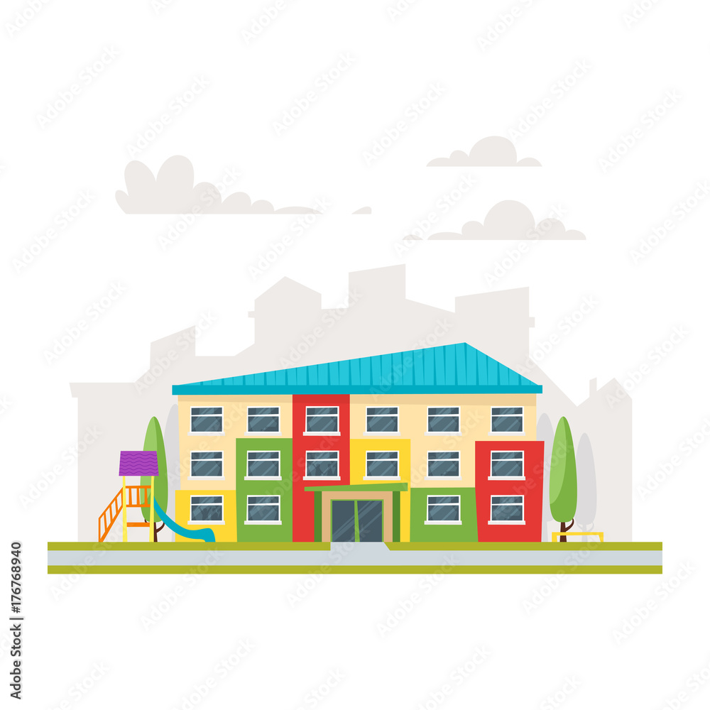 educational building kindergarten