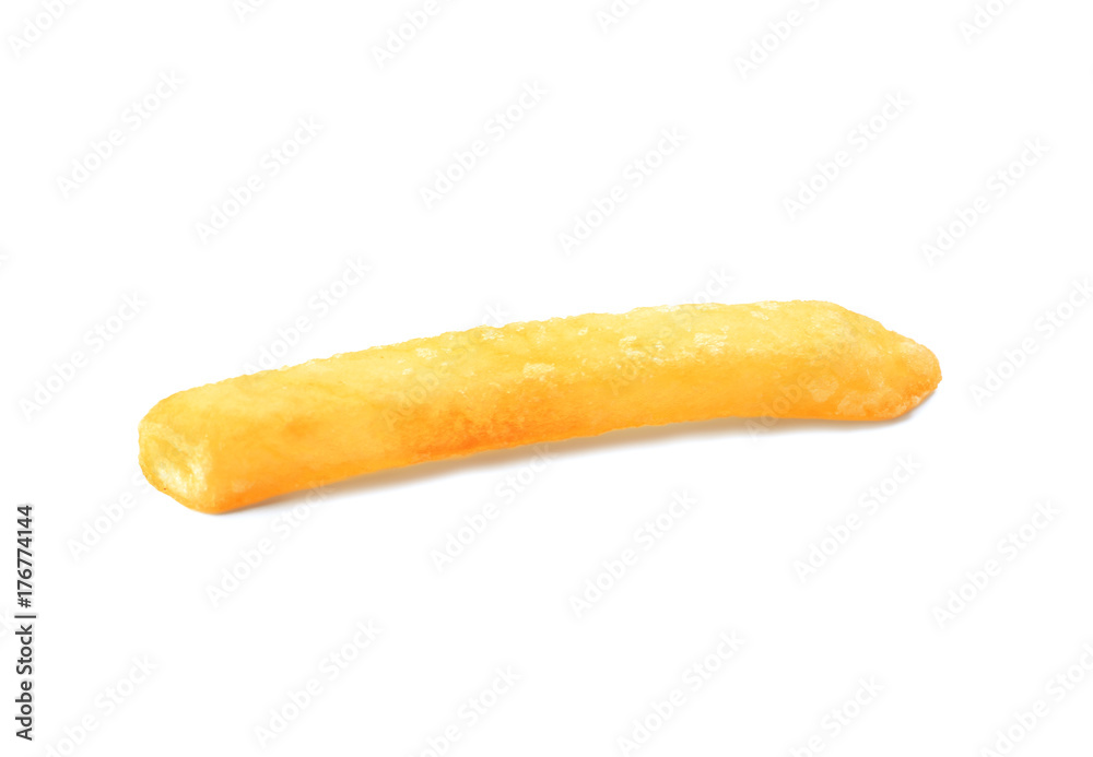 Yummy french fry on white background Yummy french fry on white background