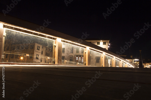 pedestrian bridge made of glass