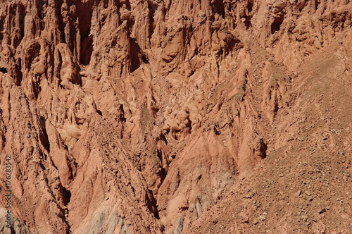 Détail du canyon de Purmamarca