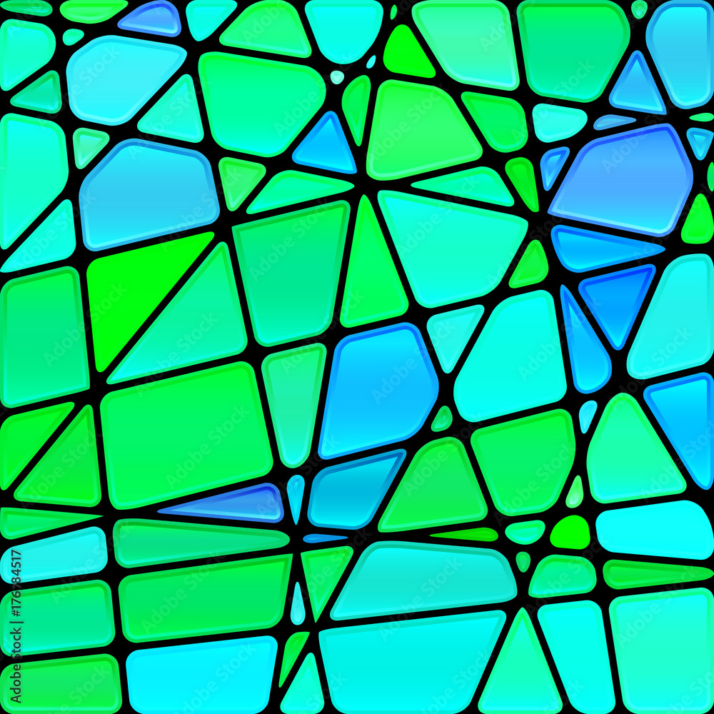 abstract vector stained-glass mosaic background abstract vector stained-glass mosaic background