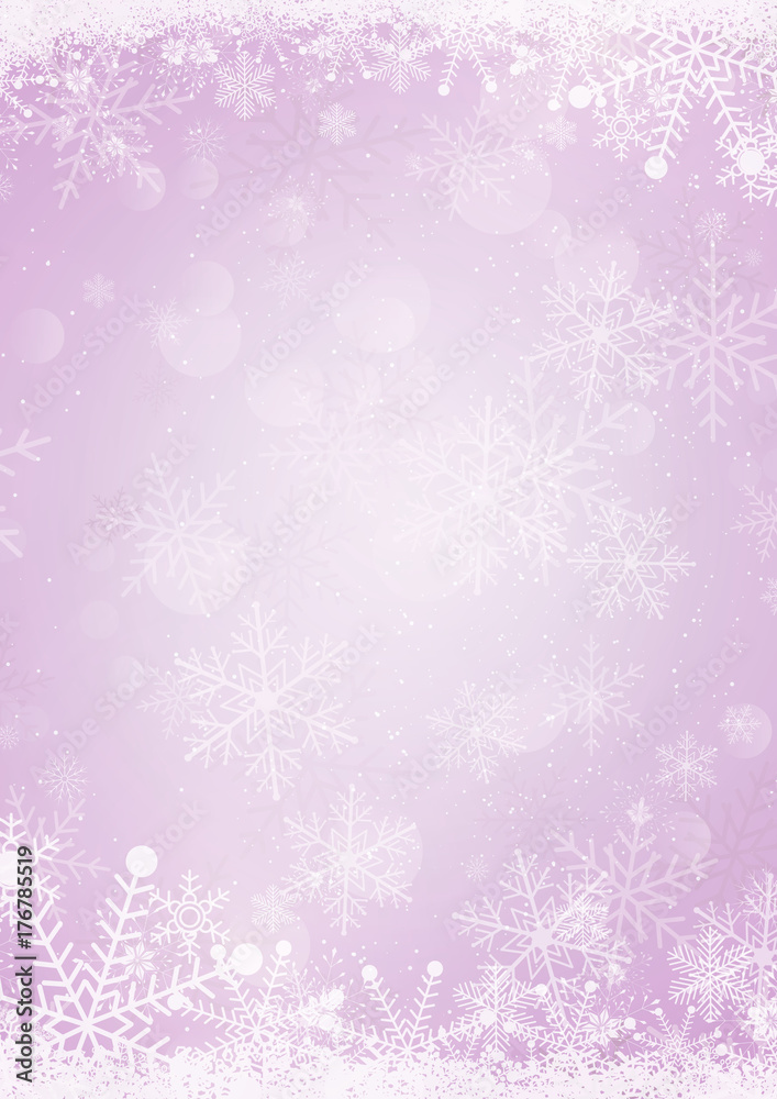 Pastel purple winter snow holiday paper background Pastel purple winter snow holiday paper background