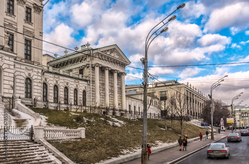 Canvas Print architecture in moscow