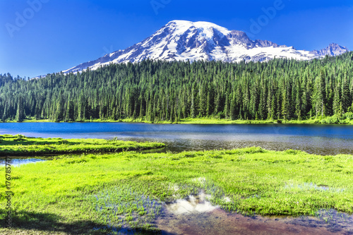 Reflection Lake Paradise Mount Rainier National Park Washington
