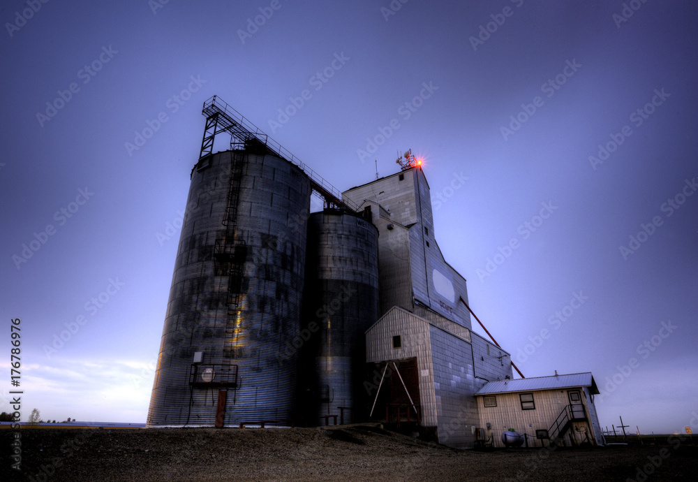 Grain Elevator Saskatchewan
