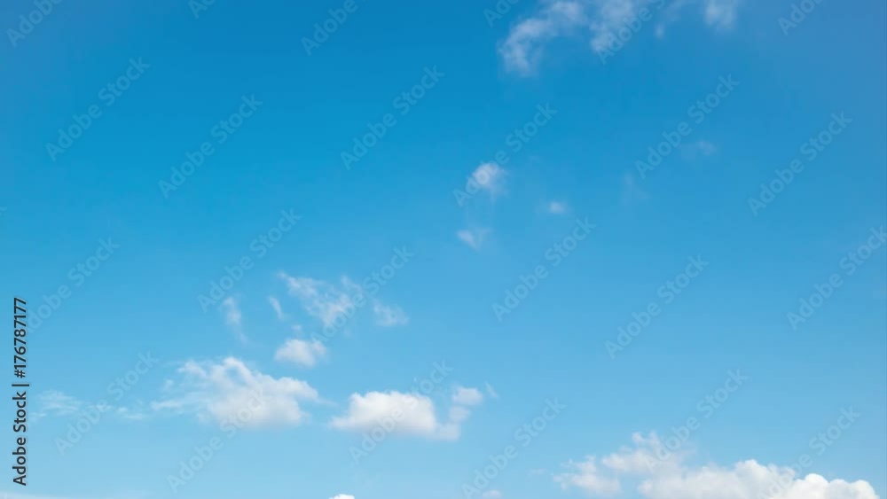 Moving clouds in the blue sky, time lapse, 4k Moving clouds in the blue sky, time lapse, 4k