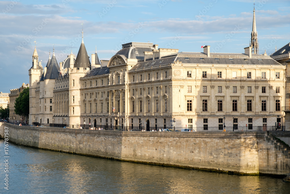 The Concergierie, a former royal palace and prison in Paris