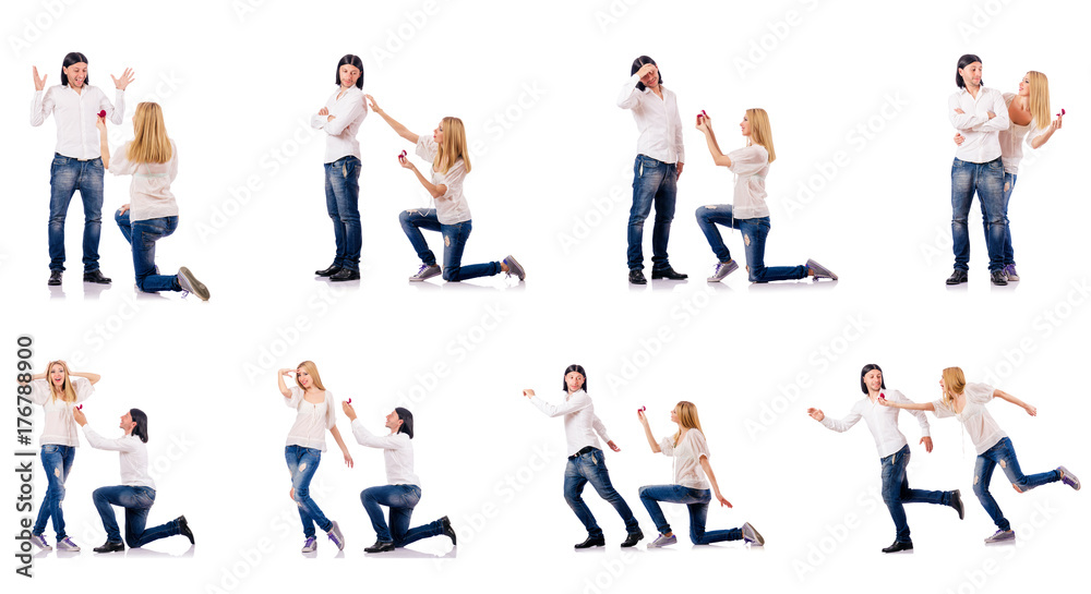 Pair of man and woman Pair of man and woman