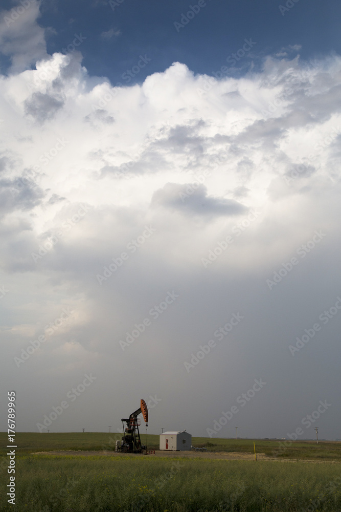 Storm Clouds Canada Oil Jack Storm Clouds Canada Oil Jack