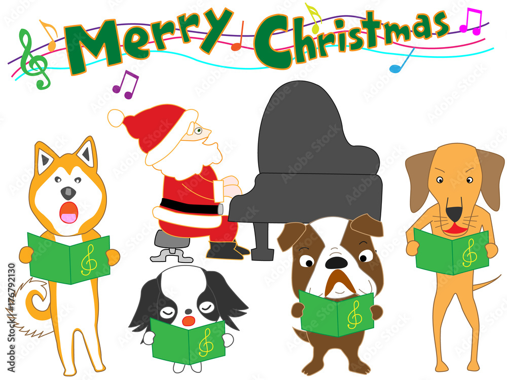 犬のクリスマスコンサート