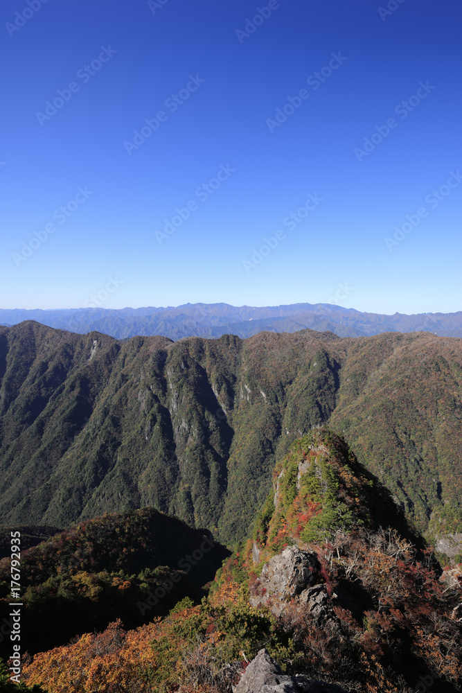 Obraz premium 大台ケ原 秋