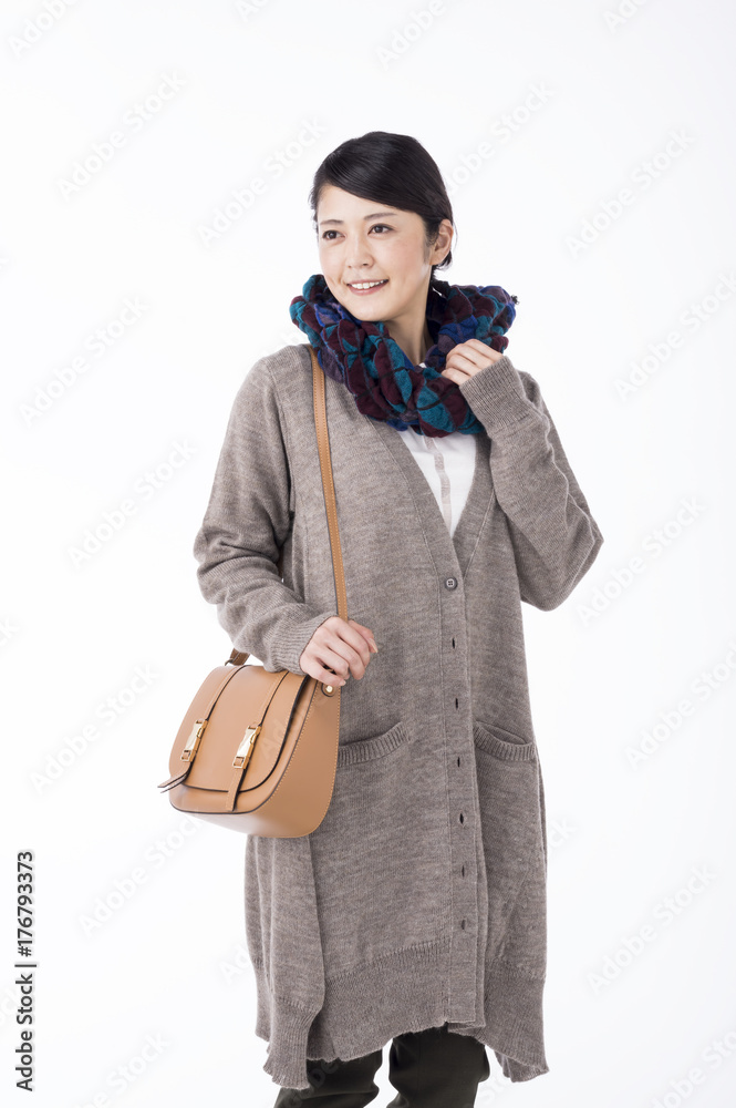 30代後半の日本人女性 Stock Photo Adobe Stock