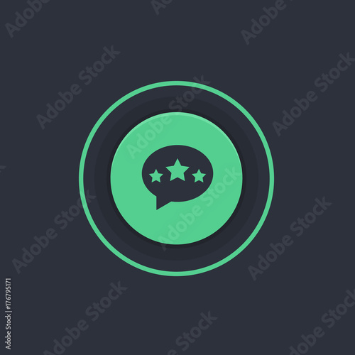 Modern Circle App Button