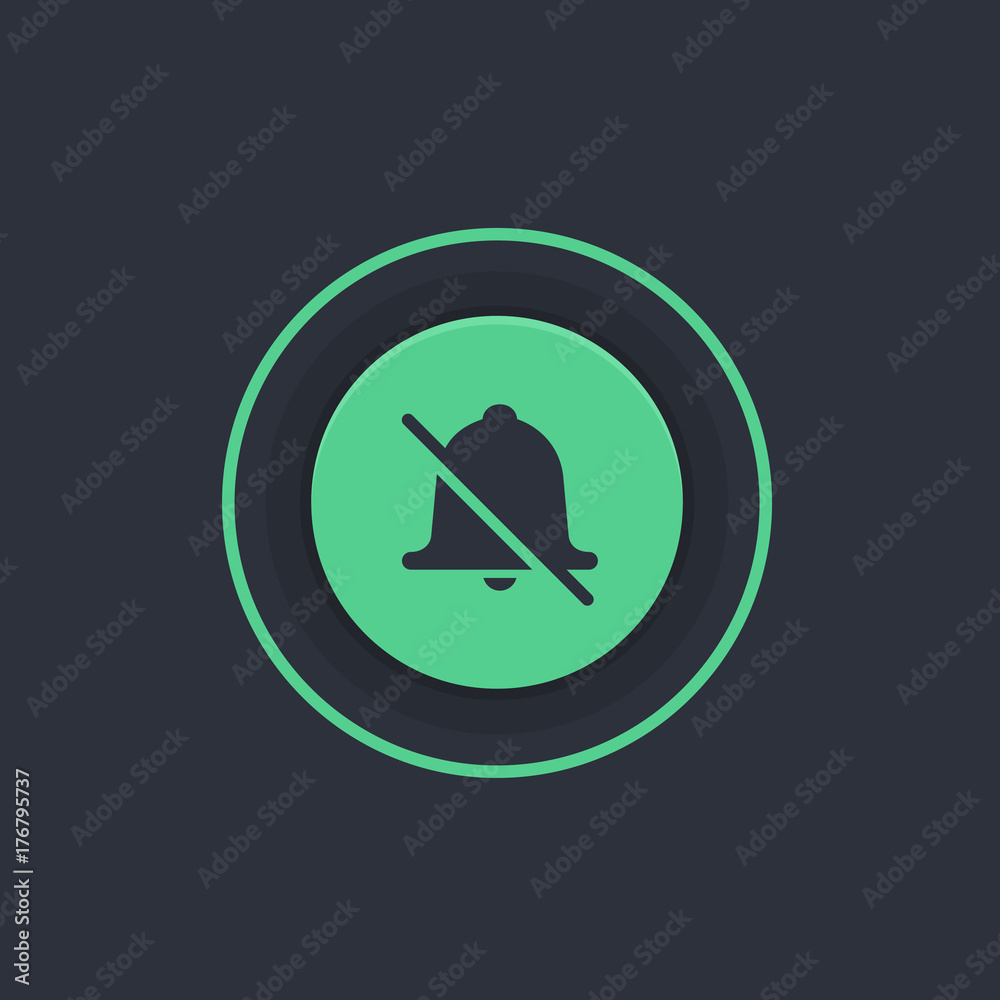 Modern Circle App Button Modern Circle App Button