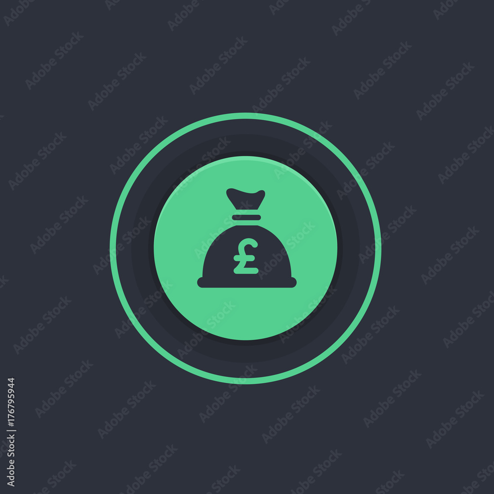 Modern Circle App Button