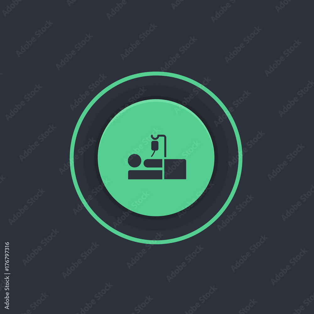 Modern Circle App Button Modern Circle App Button