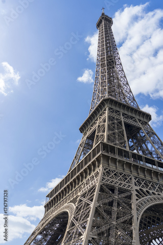 Eiffel Tower Blue Sky © Ian