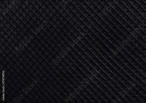 black rubber texture background. photo
