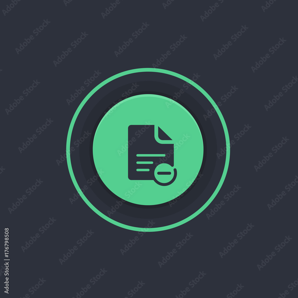Modern Circle App Button Modern Circle App Button