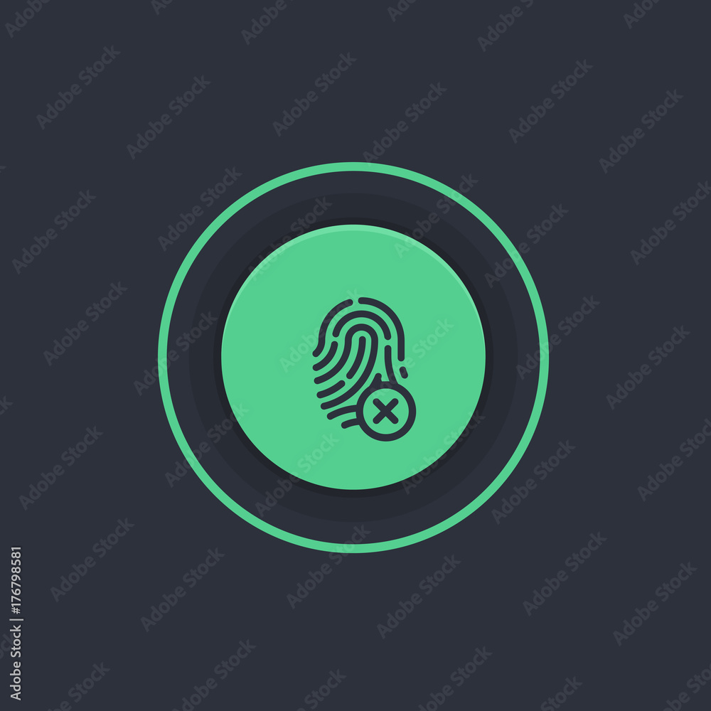 Modern Circle App Button Modern Circle App Button