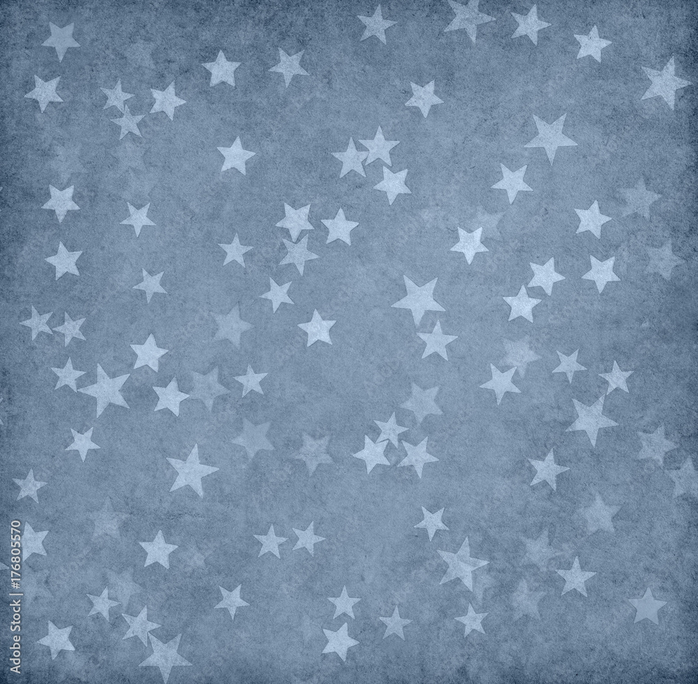 Grunge paper decorated with stars. Grunge paper decorated with stars.