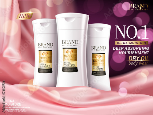 Soft body wash ads