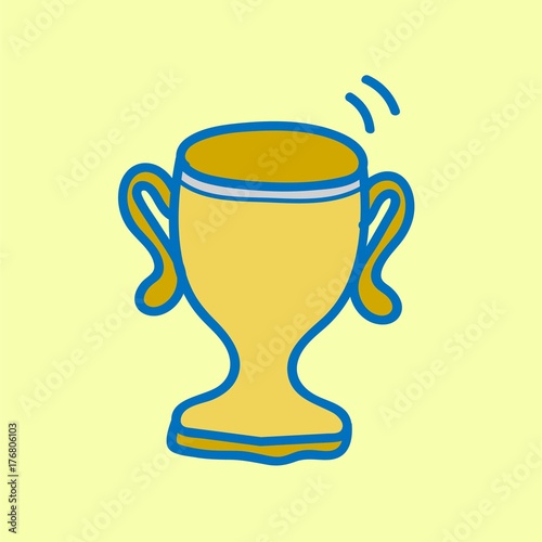Doodle of trophy