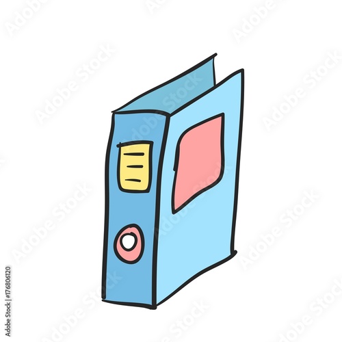 Illustration of folder icon