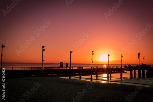 Australian Peer Sunset © Geoffrey