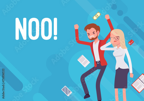 Noo. Business demotivation poster