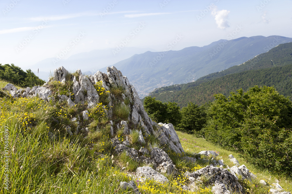 Mutria mountain view in matese park